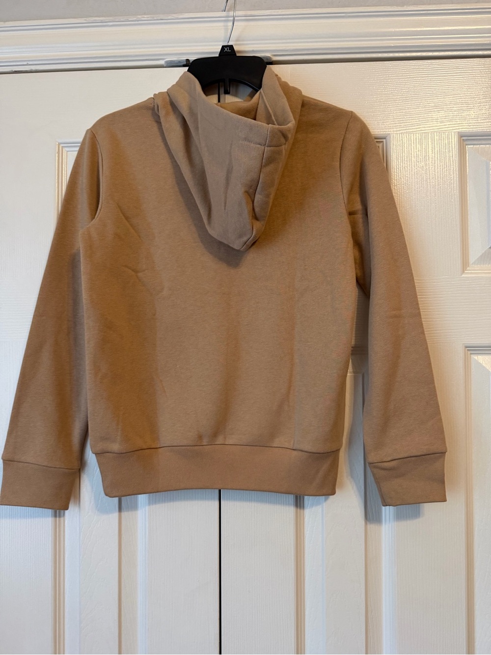 Adidas Sad Beige Hoodie with Front Logo - Picture 3 of 4